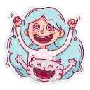 Kate & Kitty | @Stickergram