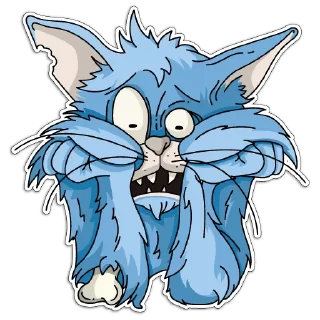 😿