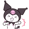 Kuromi stickers, 💞Подписывайся @tyan4ki_sweet