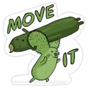 Cool Cucumber @stickersb2b
