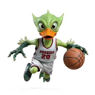 Duck sport alien @stickerock
