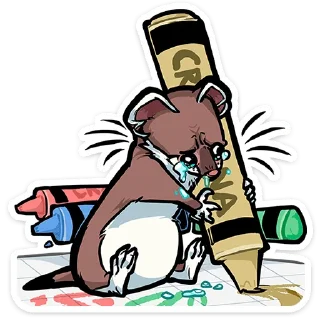 😭