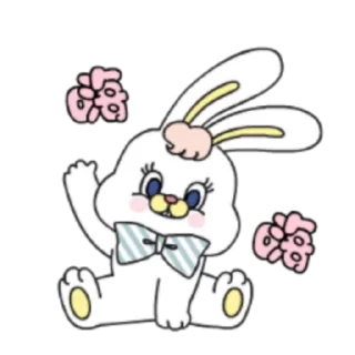 粉紅莉可兔 Prt. 1-2 (FULL) [中文] @WSZB_Stickers