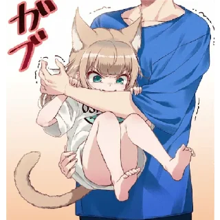 😾