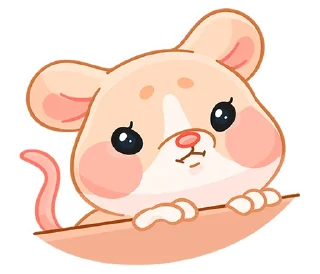 @TgSticker Крошка Обнимышка без надписей