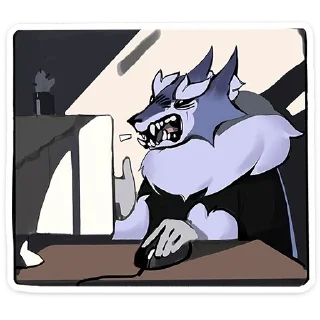 😠