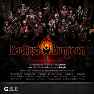 Darkest Dungeon | @GameStickersAndEmojis |