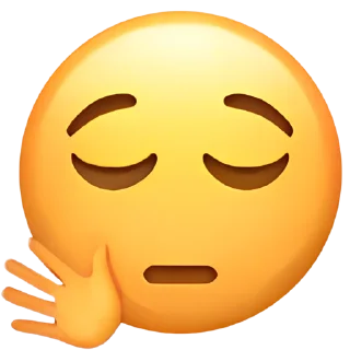 😔