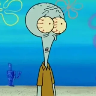 Squidward @stickersb2b