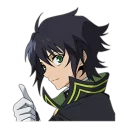 seraph of the end @Nekosticker