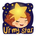 Young Love in Space 🌍 [@MFStickers]