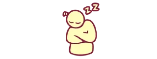 😴