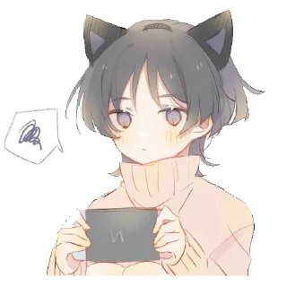 😾