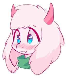 Ralsei🌸(@Valeria_Fills_art)