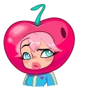 Крошка Черри @stickers_vk