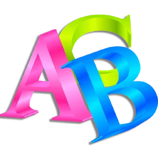 EnglishAlphabet @PunjabiSticker