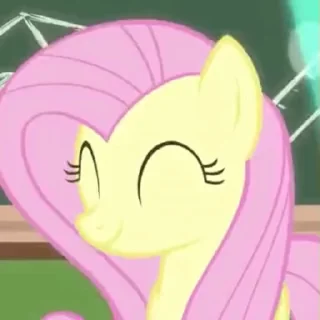 @mlpstickers Fluttershy Animated