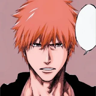 ICHIGO KUROSAKI @anime_sticks :: @fStikBot