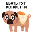 Pug @stickersb2b
