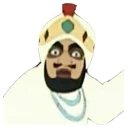 Золотая антилопа @eeZee_stickers