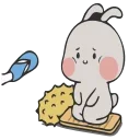 Animated Rabbit @stickersb2b