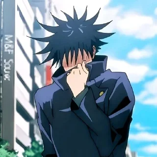 Мегуми @anime_stickerr