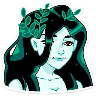 Русалка Леся • @TgSticker