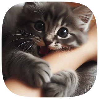 😾