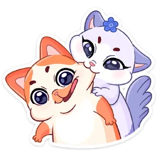 Миу-Мяу и Кусалочка :: @stickroom