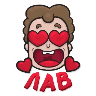 Crazy Guy @stickersb2b