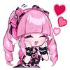 Menhera Moeru Mimin ♡ @ririmoji
 by Moeru Mimin (line)