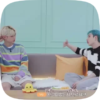 bang chan and felix by @lllisaaaaa :: @fStikBot