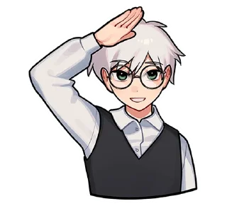 Антон без надписей @stickers_vk
