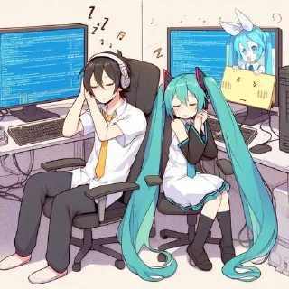 😴