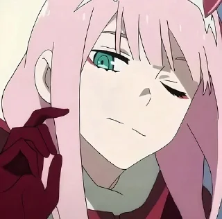 Милый во франксе @anime_stickerr