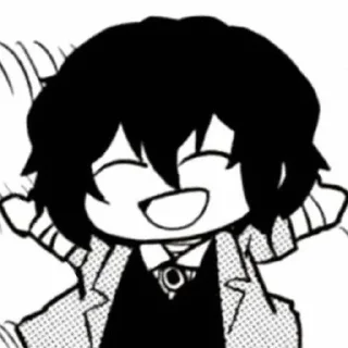 dazai chibi (and more). :: @fStikBot