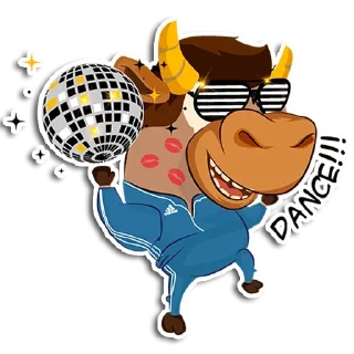 Bull-riding @stickersb2b