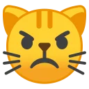 😾