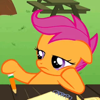 Scootaloo | @MLP_AnimatedStickers