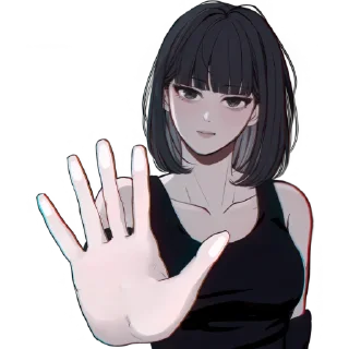 ✋