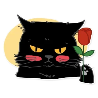 Black Cat @stickersb2b