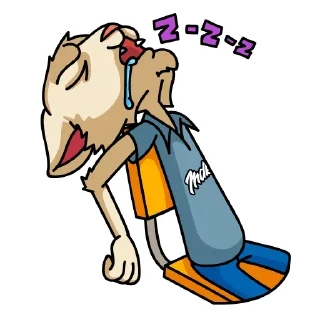 😴