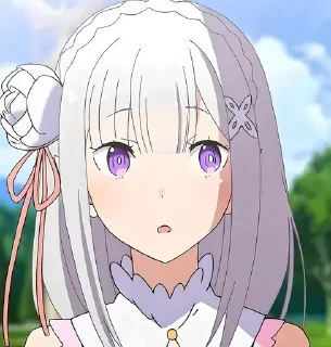 Ре зеро @anime_sticks