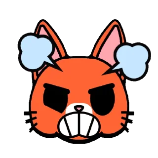 😾
