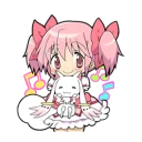 Puella Magi Madoka Magica @Nekosticker