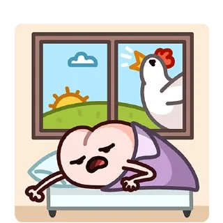 😪