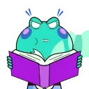 Phibi The Scholar | @discord_stickers