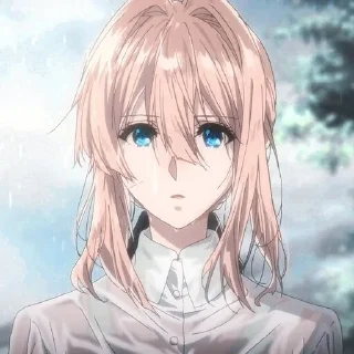 Вайолет эвергарден @anime_sticks