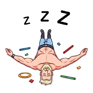 😴