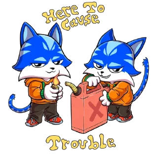 😼